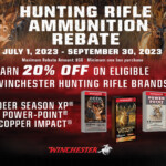 2023 Winchester Hunting Rifle Ammunition Rebate Winchester Ammunition