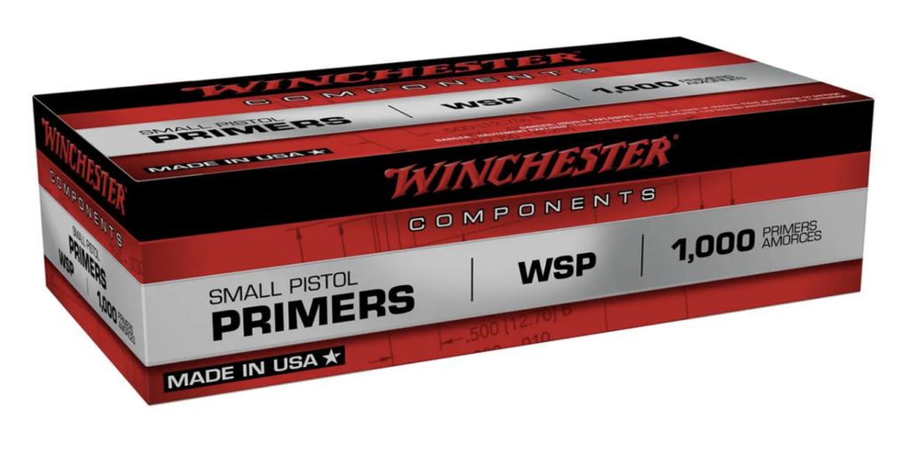 Winchester WSP Small Pistol Primers 1 000 Box 89 99 Gun deals